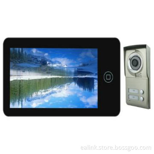 Villa for 7\'\'color full touch screen video intercom with DVR function